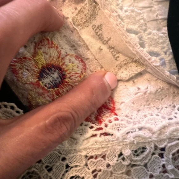 Floral Embroidered Kids Dress - Picture 5 of 5